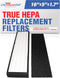True HEPA Filter Replacement Compatible with GermGuardian FLT4825 FLT-4850 AC4800 4800 Series, Germ Guardian Filter B by LifeSupplyUSA