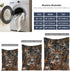 50"x40" KOYI Camo Gifts for Men - Realistic Deer Camo Blanket, Soft Plush Throw for Sofa, Couch, Bed