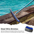 Unipool 18" Pool Brush Head | Heavy Duty Floor Brush | Stainless Steel Brush | Metal Pool Scrubber Brush | Wire