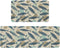 Mloabuc Yellow Fish Decorative Kitchen Mats Set of 2, Anti Fatigue Waterproof