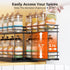 Mystozer 7.08" Wx10.43 Dx8.26 2 2 Pull Out Spice Rack Organizer for Cabinet, Slide Out Spice Racks, Easy to Install, H
