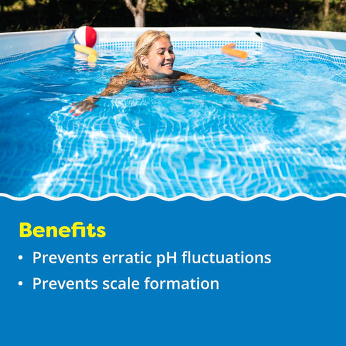 Swimming Swimming 100% 5 In The Swim Alkalinity Increaser for Pools - Raises Alkalinity and Balances pH Levels in Your