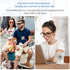 Mini Portable Handheld Fan with Lanyard - 4 Speed Personal Fan, 180 Degree Foldable Desk Fan for Travel Outdoor