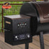 Wood Pellets for Smoker Magnet Labels, Metal Material, Frosted Design, Perfect Match with Smoker, 9 Pack