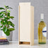 Packing 1 Twine Single Wooden Wine Box with Sliding Lid - Wine & Champagne Wooden Bottle Gift Box, Wood Grain, Straw