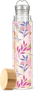 Pinky Up Blair Travel Tea Infuser Mug, Double Walled Insulated Travel Tumbler