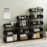 Furinno Turn-N-Tube 3-Tier Toolless Freestanding Display Rack, Espresso