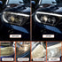 Headlight Restoration Kit for DIY Polishing, Clean Tool with Sanding Discs and Scouring Pads for Electric Drill