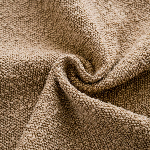 Cozy 12 20 Inch,Taupe Foindtower Textured Boucle Throw Pillow Covers Accent Solid Lumbar Pillow Cases Soft Decorative