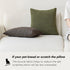 Cozy 12 20 Inch,Green Foindtower Textured Boucle Throw Pillow Covers Accent Solid Lumbar Pillow Cases Soft Decorative