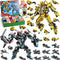 Asoulin Advent Calendar 2025 Boys, 24 Days STEM Robot Building Blocks Christmas Countdown