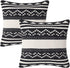 REDEARTH Handmade Boho Throw Pillow Covers - Bohemian Chic Farmhouse Style Accent