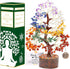 Seven Chakra Crystal Tree, Birthday Gifts for Women, Healing Crystal Tree of Life, Home Decor Gift for Mom