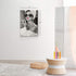 Audrey Hepburn Wall Art Makeup Pink Lipstick Canvas Print, Iconic Pop Art Home Decor, 12x8