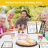 Set 30 HOMANGA Who Knows The Birthday Boy Girl Best, Birthday Game Cards for Party Activities, Birthday Game Cards