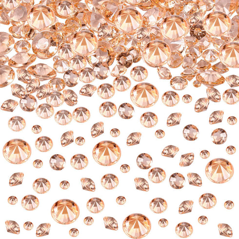 Hicarer 4000 Pieces Diamonds Crystals Acrylic Gems - Wedding Table Scattering Gemstones Christmas Party Decorations