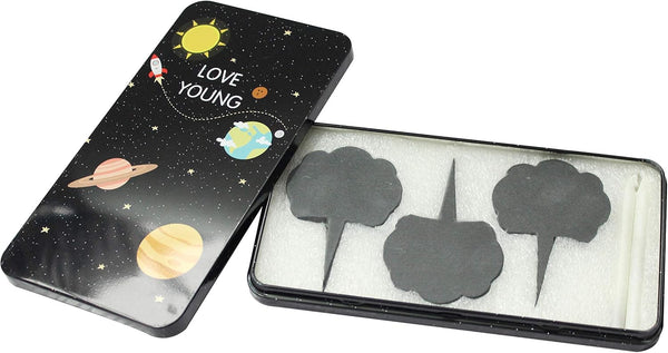 Slate Cheese Labels & Tags, 6 Labels with 2 Chalk Markers, Storage