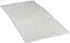 Drive Medical M6026 Convoluted Mattress Foam Pad, White