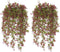 Artificial Hanging Vine, Sweet Potato Leaves Faux Ivy Garland, UV Resistant Plastic Plants for Indoor Outdoor