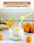 TANGLONG 8 oz Mason Jars Set of 24, Small Glass Jars with Lids for Spice, Jelly, Jam, Honey, Pickles, Wedding Favors