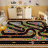 31''x47'' Kids Car Rug for Play Toy Cars, Race Track Play mat Carpet Kid Road Rugs for Playroom Classroom Kids