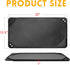 GGC Cast Iron Reversible Griddle, Double-sided Griddle Pan for Indoor and Outdoor Cooking, 20 x 10.5