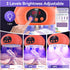 QRQ 200W-350W-500W 3-6-9-12H Chicken Coop Heater Adjustment Chicken Heater with UVA UVB Ligh Timer, Chicken House Dog