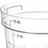 Carlisle FoodService Products Storplus Round Food Storage Container, 12 Quart, Clear, Stackable Design