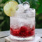 Hobnail Beaded Floral Clear Drinking Glasses Set of 6, (10 oz) Vintage