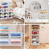 1 Pack 12 Closet Clear Shoe Boxes Size Shoe Storage Organizer for Stackable Shoes Rack Handbag Organizer Plastic