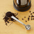RSVP International Coffee Measuring Spoon, Long Handled Stainless Steel Scoop, 1-Tbsp/2-Tbsp