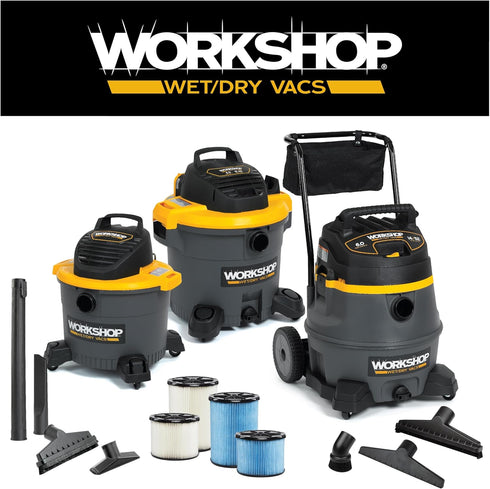 WS25030A Nozzle 1-1/4-inch 2-1/2-inch WORKSHOP Wet/Dry Vacs Shop Vacuum Accessories Carpet and Hard Floor Vac