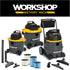 WS25030A Nozzle 1-1/4-inch 2-1/2-inch WORKSHOP Wet/Dry Vacs Shop Vacuum Accessories Carpet and Hard Floor Vac