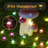 12.8ft 40LED suddus Easter Bunny Battery Operated String Lights, Waterproof Colorful Easter Fairy Lights with Timer