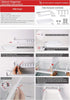 Zipper Bag Organizer for Fridge Freezer - Clean and Organize Zipper Bag Tray Holder Rack Hanger