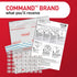 Command Pack, 45 54 0.3 lb Clear Indoor Mini Light Clips Value Clips, Strips, Damage-Free String Light Hangers