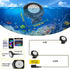IP68 (Set 2) T-SUN Color Changing Pond Lights LED Underwater APP and Remote Control Submersible Fountain Lights