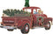 Tis The Season Red Pickup Truck Ornament