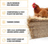 13 13 (10 Pack) Eaton Pet and Pasture, Premium Laying Hen Nesting Pads, USA Grown & Sustainably Harvested, x