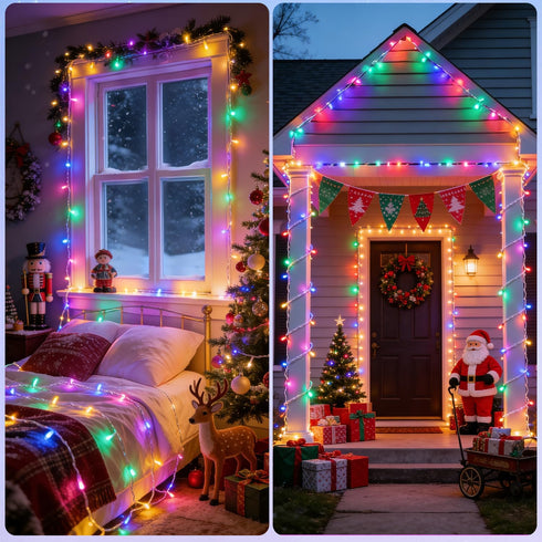9.8ft 20 ANJAYLIA Easter String Lights Battery Operated, LED Pastel Fairy Lights, Waterproof Small String Lights