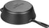 Pre-seasoned Cast Iron Double Dutch Oven Pot with Skillet Lid, 3 Quart for Bread Baking and Campfire Cooking.