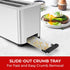 Mueller UltraToast Full Stainless Steel Toaster, 4 Slice with Long Extra-Wide Slots and 6 Browning Levels