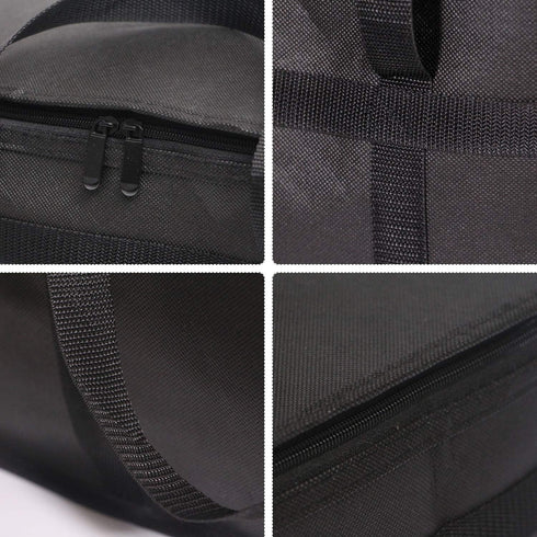DIOMMELL XL Insulated Reusable Grocery Bags, Heavy Duty Cooler Totes with Zipper for Hot or Cold Food Delivery