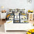 Set Set Set 2Pcs Feelyou Boys Construction Bedding Twin Size Kids Machinery Truck Comforter for Children Construction