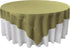 LA Linen Polyester Poplin Washable Square Tablecloth, Stain and Wrinkle Resistant, 72x72 Sage Dark