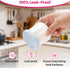 8 5oz Pcs Silicone Oui Yogurt Jar Lids with Jar Lid Organizer, Reusable Jar Covers, Replacement Lids, Perfect for Oui