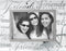 Malden International Designs Friends Picture Frame, 4x6, Mirrored Glass with Silver Metal Inner Border, Clear