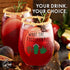 Funny Wine Glass Gift, 17 Oz Stemless Wine Glass (What The Fucculent)