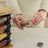 16 5-Year Countertop Orii Jar Rotating Bamboo Spice Rack with Spices Included & Spice Refill Program Compact Spice Rack