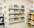 24 Inch Set 4, Nursery Book Shelves of White Metal Floating Shelves for Wall, Scalloped Cloud Book Shelf for Kids Room